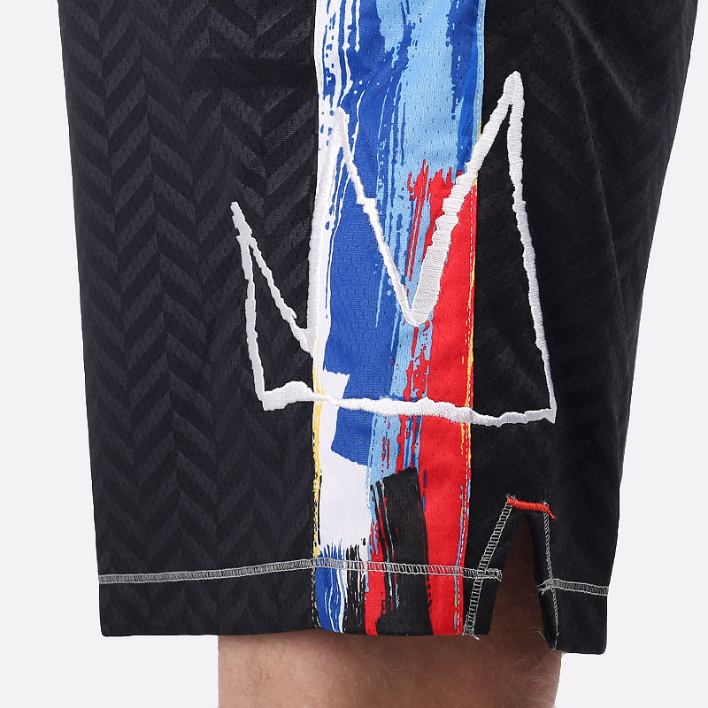 мужские черные шорты  Nike Brooklyn Nets City Edition 2020 NBA Swingman Short CN1964-010 - цена, описание, фото 4